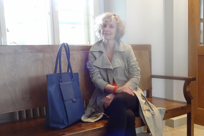 Leather Handbag by Stella Soomlais Design