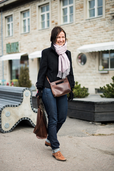 Custom made bags for Monika Järg, photo Tõnu Tunnel