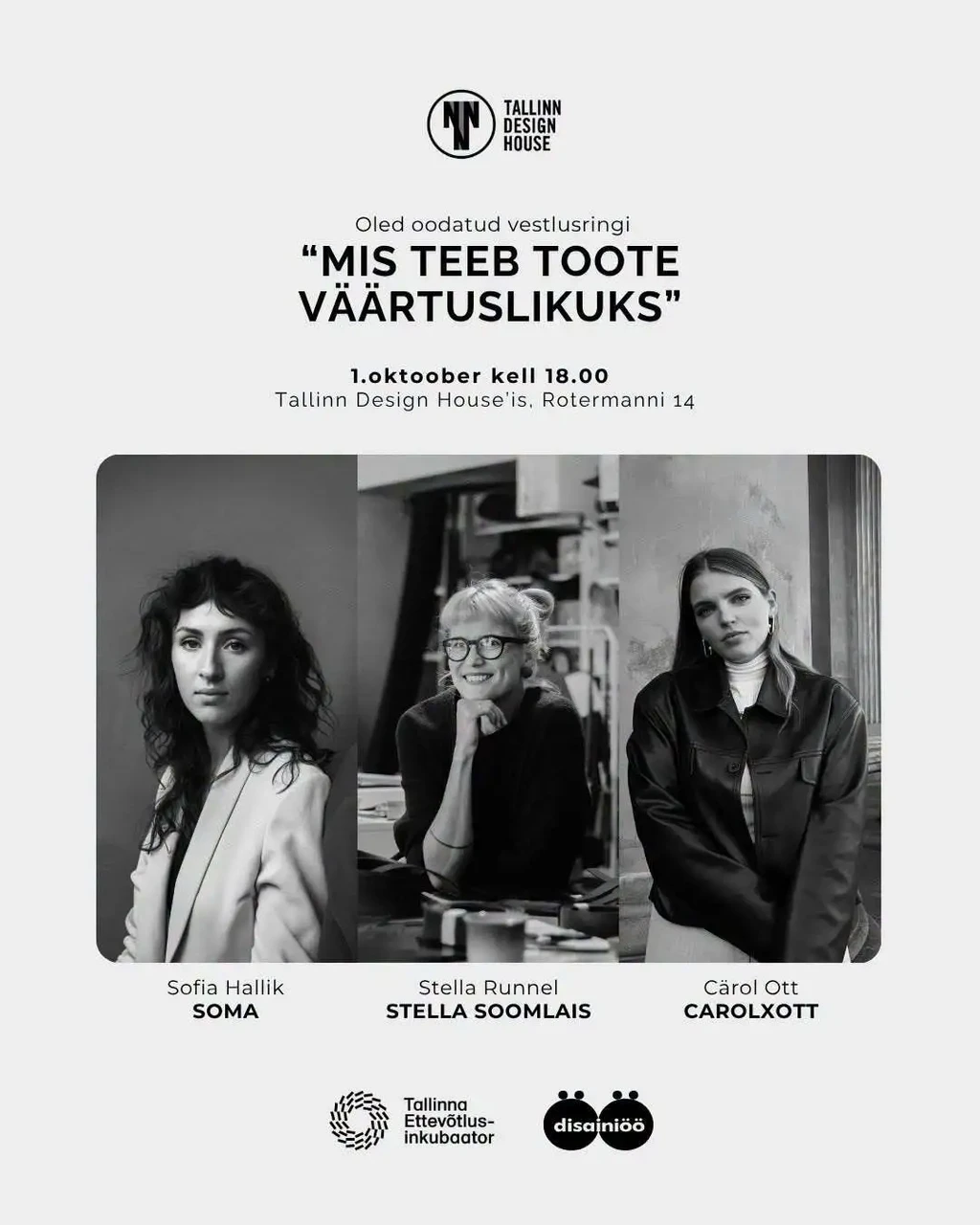 A conversation on the future of product design at Tallinn Design House