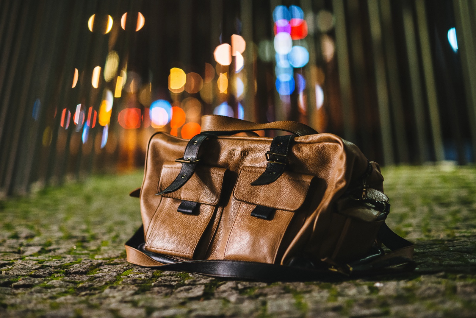 Leather Weekend bag by Stella Soomlais for Tõnu Runnel